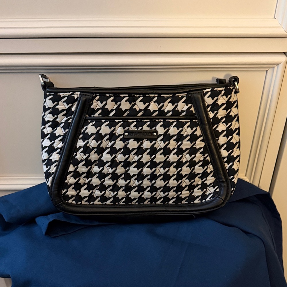 Vera Bradley Black & White Houndstooth  Bag